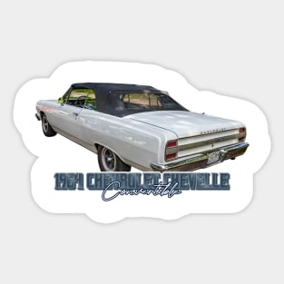 1964 Chevrolet Chevelle Convertible Sticker